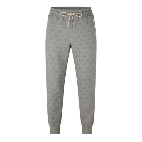 gucci track pants grey|gucci style track pants.